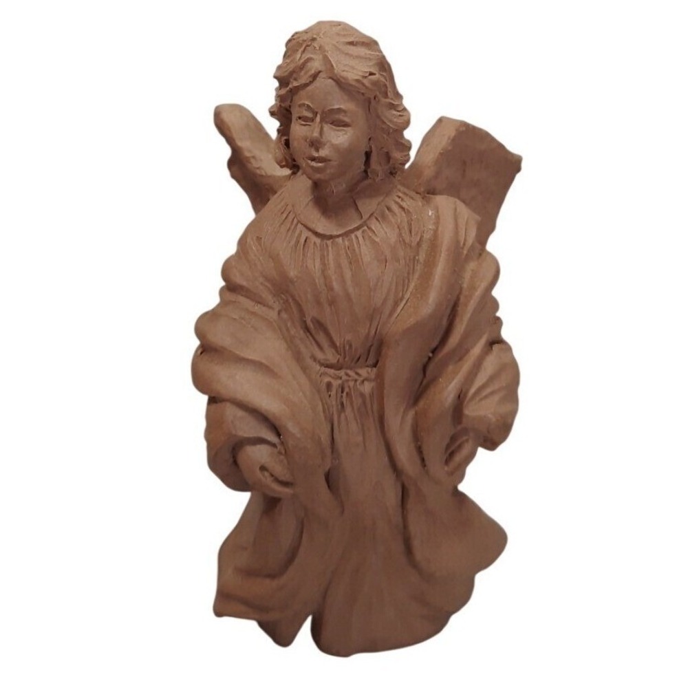 Angel Figurine 4.5" Robed Decorative Resin Statue Spiritual Home Decor‎ Guardian